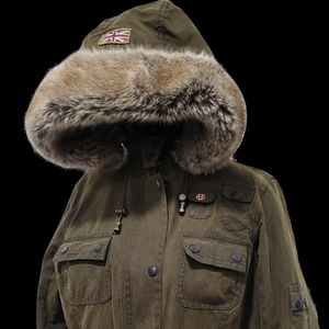 Barbour Jacket utility Parka Olive green